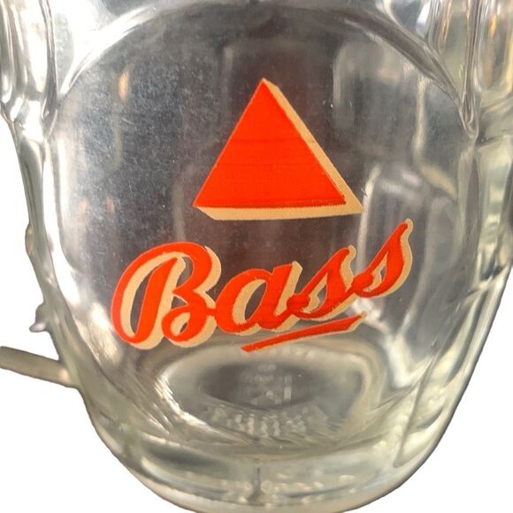 Vintage Bass Ale Beer Glass Mug Stein Pub Style Great Addition To A Collection - Picture 4 of 10